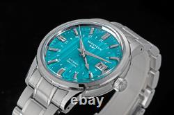 Seestern GMT S446. GS Sapphire Crystal Mechanical Mens NH34 Watch SEAGULL 1963