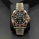 Seiikmod Rootbeer GMT Mod Two-Tone Bezel Jubilee Bracelet Sapphire 40mm
