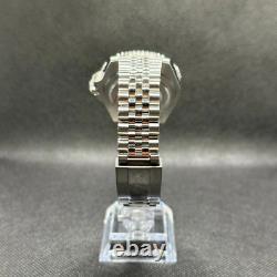 Seikmod GMTEIKO Black GMT Aut Sapphire Ceramic Bezel Jubilee Strap