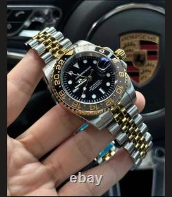 Seikmod GMTEIKO Midnight Gold GMT NH34 Automatic Sapphire Jubilee