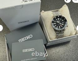 Seiko 5 Five Sports SSK001 J1 GMT Automatic Watch Black Dial Made Japan