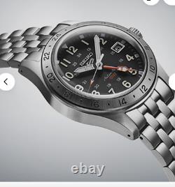 Seiko 5 Five Sports SSK023 GMT Automatic Watch 100 Meter Black Dial Made Japan
