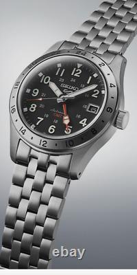 Seiko 5 Five Sports SSK023 GMT Automatic Watch 100 Meter Black Dial Made Japan