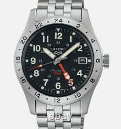 Seiko 5 Five Sports SSK023 GMT Automatic Watch Black Dial 100 Meter Made Japan