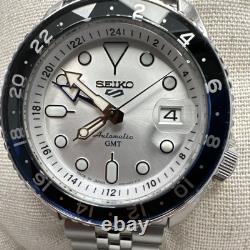 Seiko 5 Five Sports SSK033 GMT Automatic Watch 100 Meter White Dial Made Japan