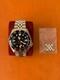 Seiko 5 Men's Sports Automatic GMT Black Silver Bezel SSK001