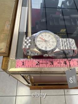 Seiko 5 Sports Field GMT Automatic White Dial Stainless Steel Men'sWatch SSK059