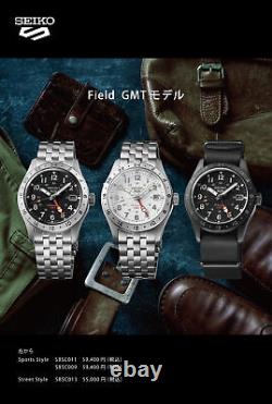 Seiko 5 Sports Field GMT Sports Style SBSC009 Men's Watch Made in Japan