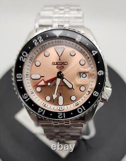Seiko 5 Sports GMT SSK043K1 Copper Dial Asia Limited Edition Automatic Watch