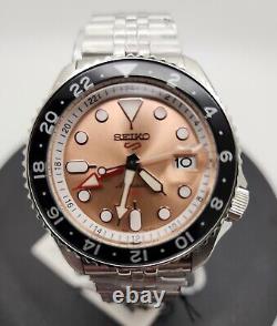Seiko 5 Sports GMT SSK043K1 Copper Dial Asia Limited Edition Automatic Watch