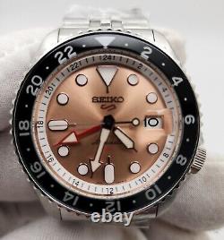 Seiko 5 Sports GMT SSK043K1 Copper Dial Asia Limited Edition Automatic Watch