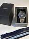 Seiko 5 Sports GMT Series 42.5mm Men's Watch Blue Dial + 2 Free Straps