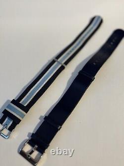 Seiko 5 Sports GMT Series 42.5mm Men's Watch Blue Dial + 2 Free Straps