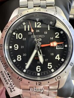 Seiko 5 Sports Mens Field Deploy Automatic GMT Watch SSK023K1good Luck Bidding