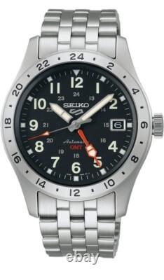 Seiko 5 Sports Mens Field Deploy Automatic GMT Watch SSK023K1good Luck Bidding