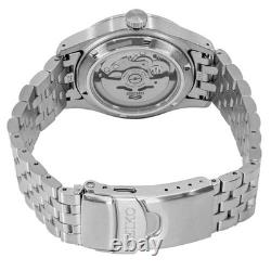 Seiko 5 Sports SKX Explorer GMT Automatic Polar White Steel Men Watch SSK059K1