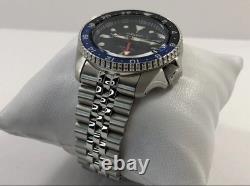 Seiko 5 Sports SKX GMT Automatic Blue Dial Stainless Steel Men's Watch SSK003