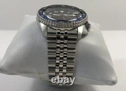 Seiko 5 Sports SKX GMT Automatic Blue Dial Stainless Steel Men's Watch SSK003