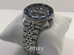 Seiko 5 Sports SKX GMT Automatic Blue Dial Stainless Steel Men's Watch SSK003