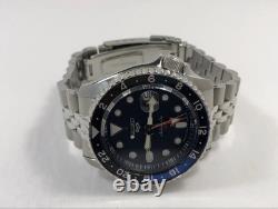 Seiko 5 Sports SKX GMT Automatic Blue Dial Stainless Steel Men's Watch SSK003