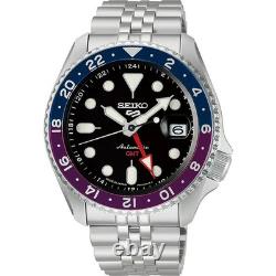 Seiko 5 Sports SKX Series Mechanical GMT SBSC021 Men's Silver