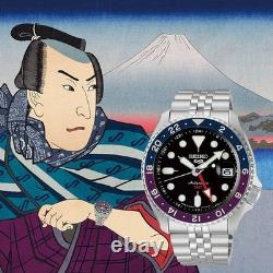 Seiko 5 Sports SKX Series Mechanical GMT SBSC021 Men's Silver