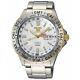 Seiko 5 Sports SRP438K1 50th Anniversary GMT World Time SIlver Gold Automatic