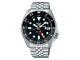 Seiko 5 Sports SSK001K1 42mm Black Dial GMT Cyclops Automatic Men Watch Steel