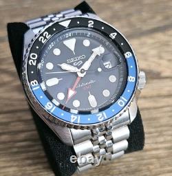Seiko 5 automatic Sports SSK003 Blue Sports Style GMT Series watch
