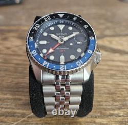 Seiko 5 automatic Sports SSK003 Blue Sports Style GMT Series watch