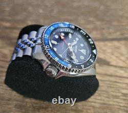 Seiko 5 automatic Sports SSK003 Blue Sports Style GMT Series watch