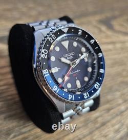 Seiko 5 automatic Sports SSK003 Blue Sports Style GMT Series watch
