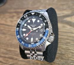 Seiko 5 automatic Sports SSK003 Blue Sports Style GMT Series watch