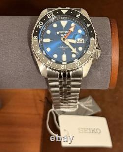 Seiko 5 sports Blue Dial Automatic GMT 42.5mm- SSK045k1