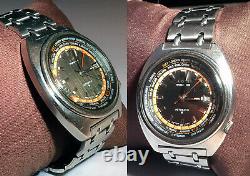 Seiko 6117-6409 World Time GMT everything works