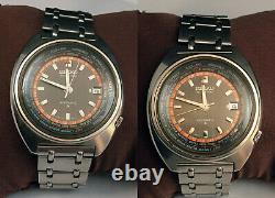 Seiko 6117-6409 World Time GMT everything works