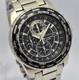 Seiko 7T62-OJH0 World Time Chronograph GMT Automatic Vintage Men's Watch