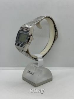 Seiko A239-5010 Vintage Digital Quartz Wrist Watch Japan World Time GMT Alarm