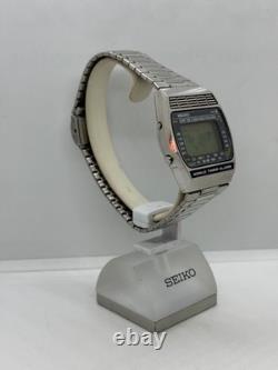 Seiko A239-5010 Vintage Digital Quartz Wrist Watch Japan World Time GMT Alarm