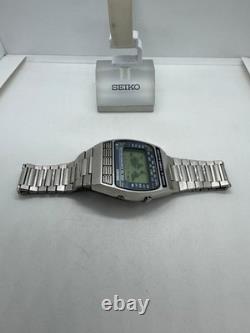 Seiko A239-5010 Vintage Digital Quartz Wrist Watch Japan World Time GMT Alarm