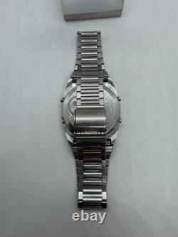 Seiko A239-5010 Vintage Digital Quartz Wrist Watch Japan World Time GMT Alarm