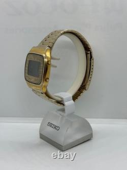 Seiko A708-5000 Vintage Digital Quartz Wrist Watch Japan World Time GMT Rare