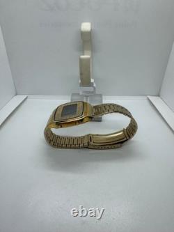 Seiko A708-5000 Vintage Digital Quartz Wrist Watch Japan World Time GMT Rare