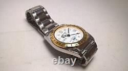 Seiko Alba Cream JAL (Japan Airlines) Cal. VX39 Dual Time GMT Jump Hour Bracelt