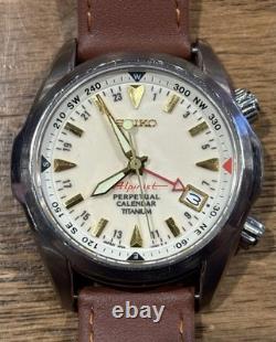 Seiko Alpinist Titanium GMT Perpetual Calendar SBCJ021