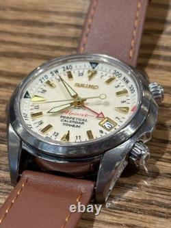 Seiko Alpinist Titanium GMT Perpetual Calendar SBCJ021