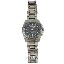 Seiko Brightz World Time Titanium Solar Radio Watch wrist 19cm GMT Unisex