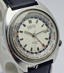Seiko GMT World time 6117-6400 Vintage Men's Watch