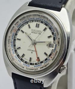 Seiko GMT World time 6117-6400 Vintage Men's Watch