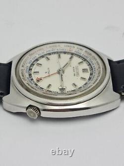 Seiko GMT World time 6117-6400 Vintage Men's Watch